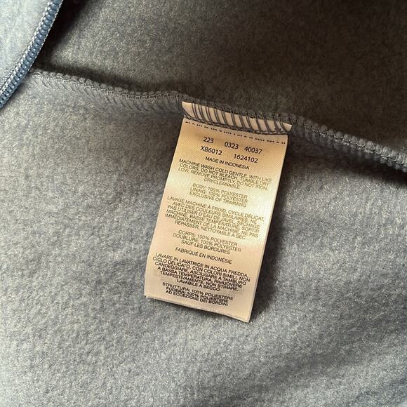 Columbia Kid's Fleece Jacket XS Birch Falls Youth Powder Blue Full Zip Pockets - Picture 5 of 8